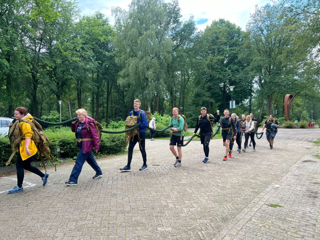 Teamtraining Missie3 in samenwerking met Unbreakable Academy